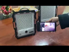 Солнечный приведенный в действие свет пятна наивысшей мощности светов безопасностью датчика 600W Rada на открытом воздухе video