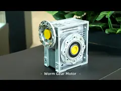 Коробка передач червя коробки передач WNMRV с редуктором скорости мотора шестерни червя фланца входного сигнала video
