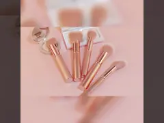 Makeup Brush Set With Nylon Hair