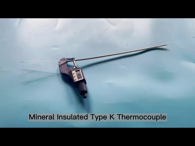 OD 4.8mm Mineral Insulated Thermocouple Cable Ni90Cr10 Metal Sheathed