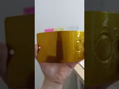 Электростатический полиэстер с распылителем TGIC Orange Powder Coating Paint for Expressway Guardrail Board video