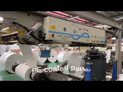 Одиночное PE вентилятора 190gsm бумажного стаканчика цветов PE 6 покрыло древесину 100% девственницы для чая video