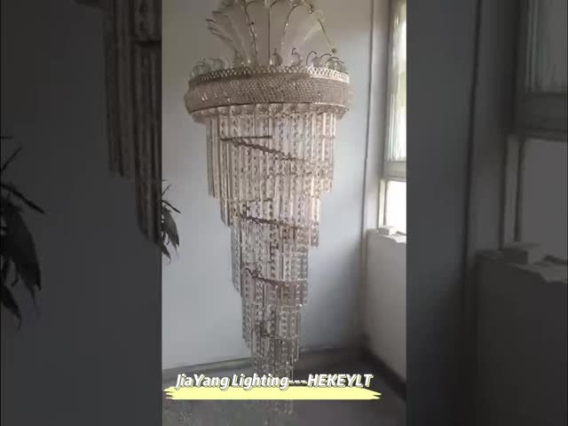 Подгонянный свет современное Кристл люстры свадьбы художественный нордический видео