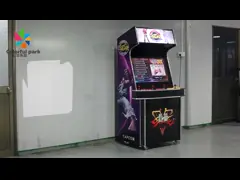 Деятельность монетки аркады имитатора стрельбы оружия видеоигры 2 игроков электронная video