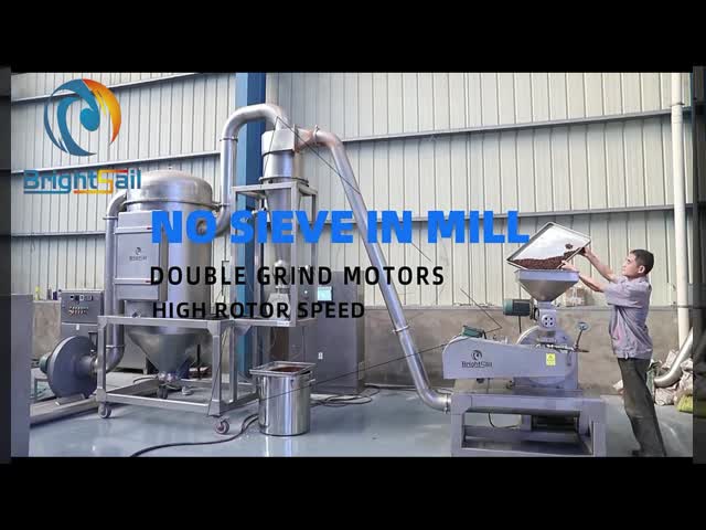 15mm Pinの製造所機械2粉砕ディスク産業コーヒー豆挽器機械