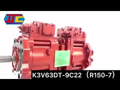 La Bombe hydraulique des Bagger Kawasaki K3V63DT-9C22 per la Hyundai R150-7