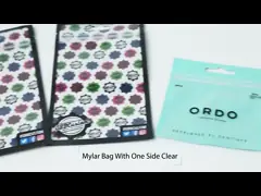 полиэтиленовые пакеты 10.5x17cm небольшие упаковывая, мешки уплотнения BOPP 3 бортовые video