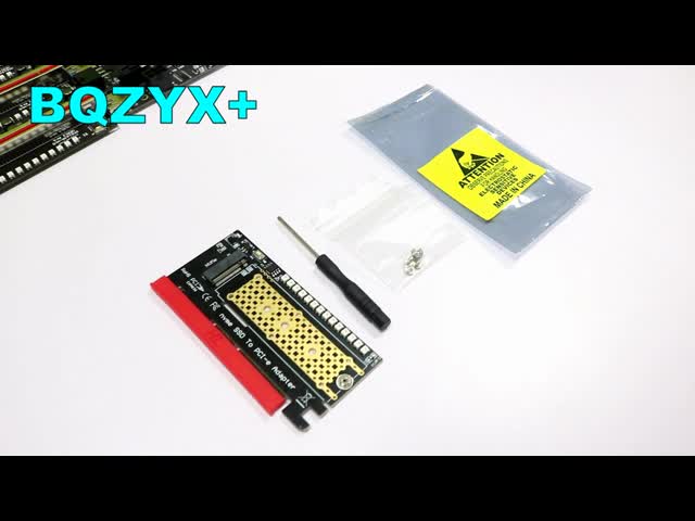 Переходник 4X 8X 16X SSD к PCI e M.2 Nvme с красочным внезапным СИД 3528 видео