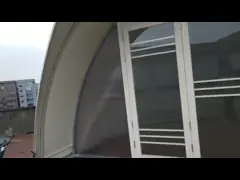 Металлическая палатка на открытом воздухе размером 6х10м video