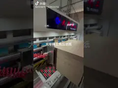 Автоматическая машина 240pcs/Min Slotter принтера Flexo video