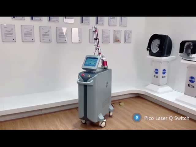 CE Approved 1064nm 532nm Q-Switched ND YAG Laser Tattoo Removal Machine