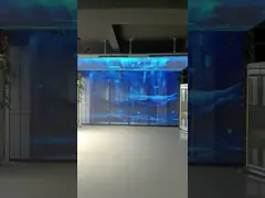 экран СИД 1920Hz прозрачный, стена стекла СИД P3.91-7.8 video