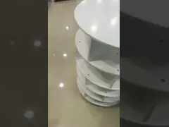 шкаф ботинка Entryway диаметра 60cm вращая с двигая колесами video