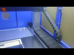 China 20W 30W 50W 100W Flying Fiber Laser Marking Machine For Automatic Production Line supplier