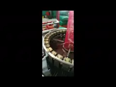 Машина тени сумки сетки челнока SBY-650X4 4 круговая для упаковывая овощей video