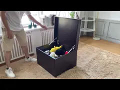 Древесина Shoeboxes ботинка OT 18017 шкафа ботинка MDF Drawable OEM твердая деревянная video