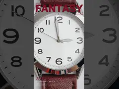 Кожа PU дозора кварца водоустойчивых женщин Seiko Pc20 случайная video