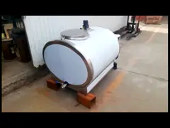 Оптовый небольшой 1000 Refrigerated танк охлаждать молока нержавеющей стали литра 2000l video