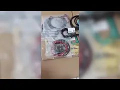 Полное набивка для машинных частей экскаватора CAT 3066 4HG1 6D125 приспосабливает гусеницу video