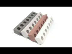 certificat de GV de Clay Brick de cavité de visage rugueux de 400x75x50 millimètre