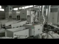 Парниковая машина для производства войлока переработанного волокна с весом продукта 100 ~ 1000 г / м2 video