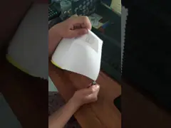 Ткань 190GSM ткани стандартной жары EN11611 Retardant не огнеопасная video