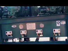 Блок блока рефрижерации 4CE-9Y CE 9HP охлаженный водой Semi герметичный конденсируя video