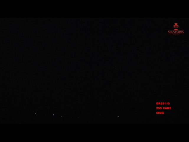 Изготовленные на заказ Pyrotechnic 25 фейерверков торта потребителя Нового Года съемок на открытом воздухе классических для продажи видео