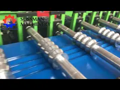 0.3 - 0,8 мм Предварительно окрашенная стальная алюминиевая цинковая металлическая крыша video