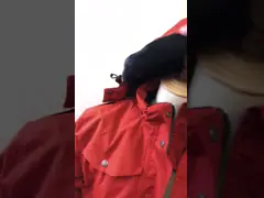 Cotton Wadded Windproof 100% Nylon Warmth Jacket Knee Length