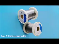Type N bare thermocouple wire NiCrMg wire for sensor inert or dry reducing atmospheres video