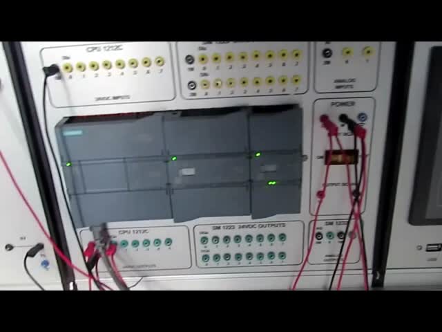 Industrial Modular  PLC Trainer Kits Electrical Laboratory Equipment 1200PLC