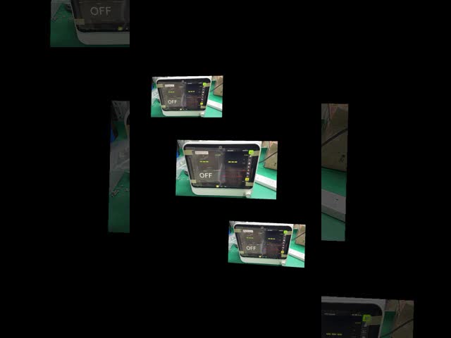 Ремонт терпеливого монитора первоначальный Spo2 ECG NIBP здравоохранения B125 GE видео