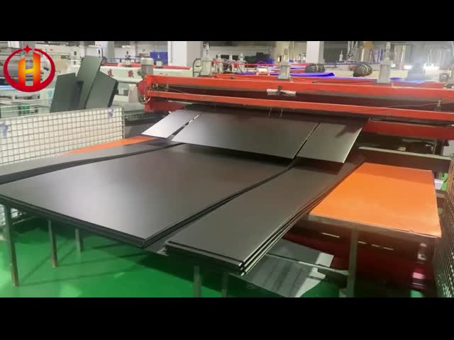 SGS Certified Black Corrugated Plastic Board Wear Resistant Correx
