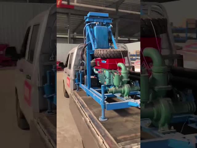 Drilling Depth 150m-200m Small Trailer Drilling Rig Water Well Drilling Rig