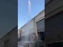 Фонтан нержавеющей стали сада 800мм графического дизайна video