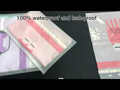 Sacos de lixo descartáveis portáteis biodegradáveis do carro que penduram baixo MOQ