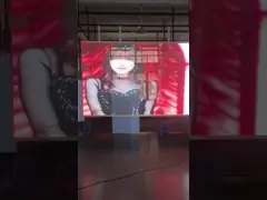 Беспроводная стена СИД HDMI 1920MHz стеклянная для показа рекламы видео- video