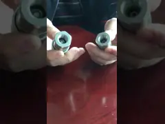 ISO 16028 Carbon Steel Flat Face Hydraulic Hose Fittings video