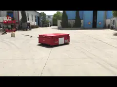 Автомобильная промышленность прикладывает trackless вагонетку передачи video