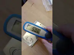 Metal Furniture Metallic Bronze Powder Coat , Interior Electrostatic Powder Coating