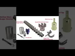 Высокий эффективный стальной сверлить сверла стержня полости бурового наконечника сверла земли износоустойчивый video