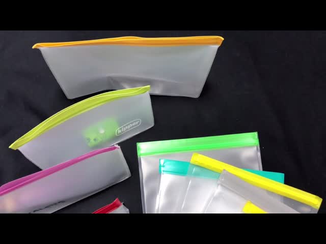 13 Gallon Biodegradable Zipper Storage Bags , PEVA Eco Friendly Food Bags