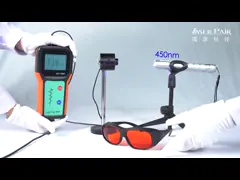 аттестация CE EN207 защитных стекол лазера зеленого цвета 266nm OD7 532nm video