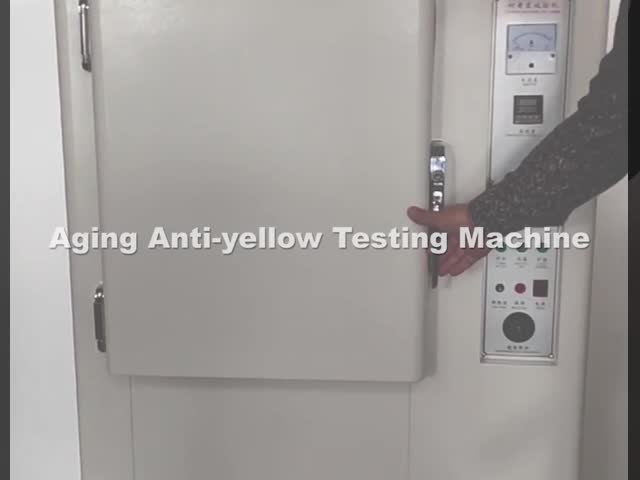 ASTM D573の熱いループ自我の過剰温度ガイディング・ライトの老化する反黄色い試験機