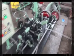 Maszyny do produkcji drutu kolczastego, wykonujące tradycyjne skręcone kolce / podwójne skręcone kolce