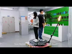 Замедленное движение 360 градусов поворачивая Selfie Photobooth video