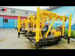 шпиндель Crawler снаряжения пустотелого сверла 130m 180m 200m Multi video