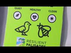 ISO14001 2mm Polypropylene Corrugated Plastic Signs