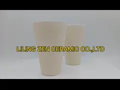 Высокий тигель пробирного анализа Dia тугоплавкости 95mm для плавя золота